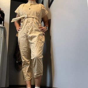 Khaki jumpsuit s/m